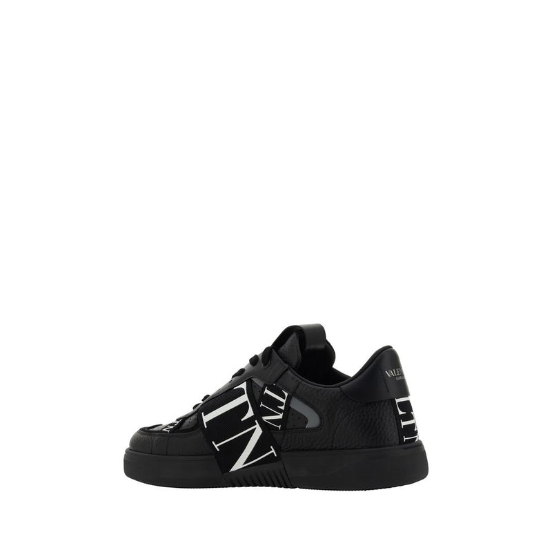 Valentino Garavani VL7N Sneakers en Cuir Noir pour Homme
