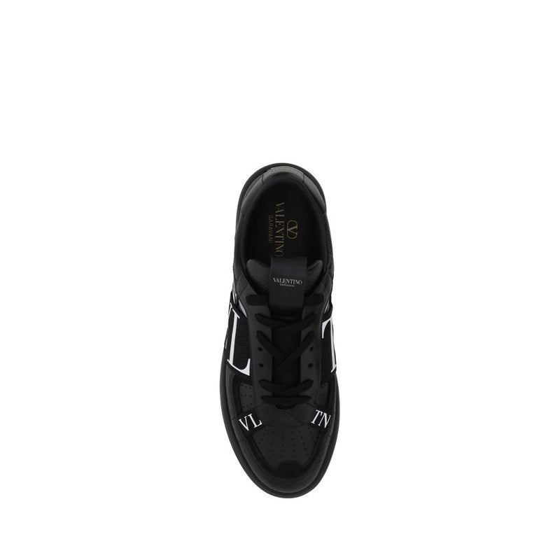 Valentino Garavani VL7N Sneakers en Cuir Noir pour Homme