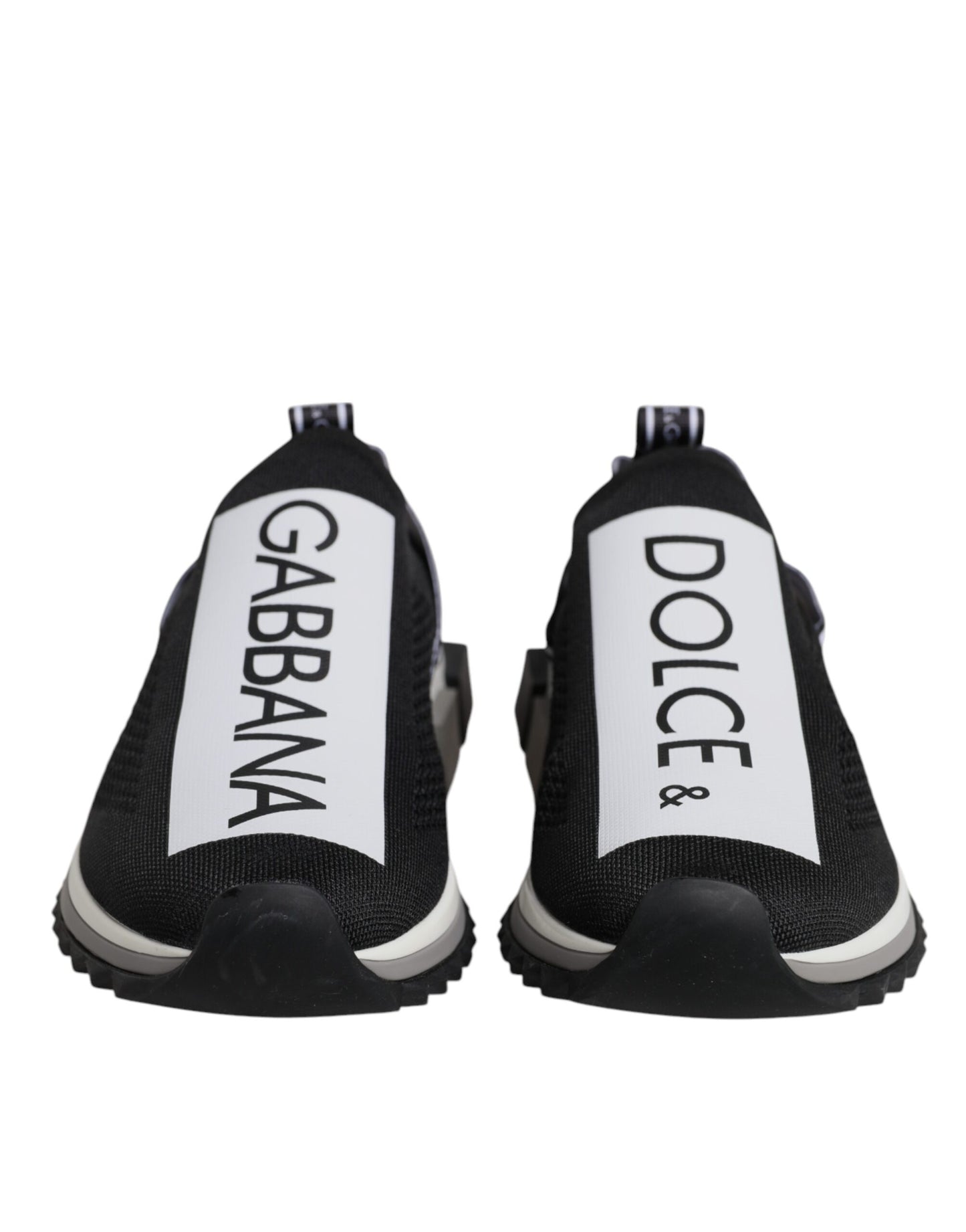 Sneakers Sorrento noires et blanches à enfiler de Dolce & Gabbana