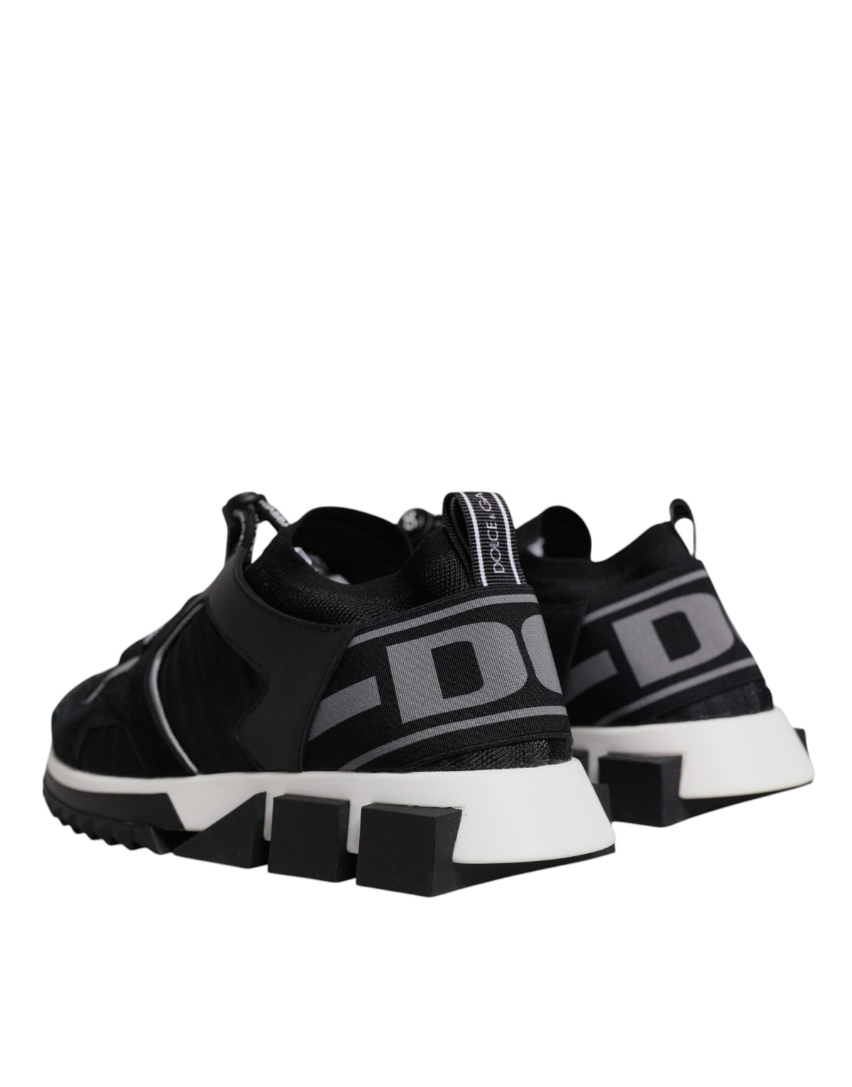 Dolce & Gabbana Sorrento Sneakers en Maille Noire - Élégance et Confort