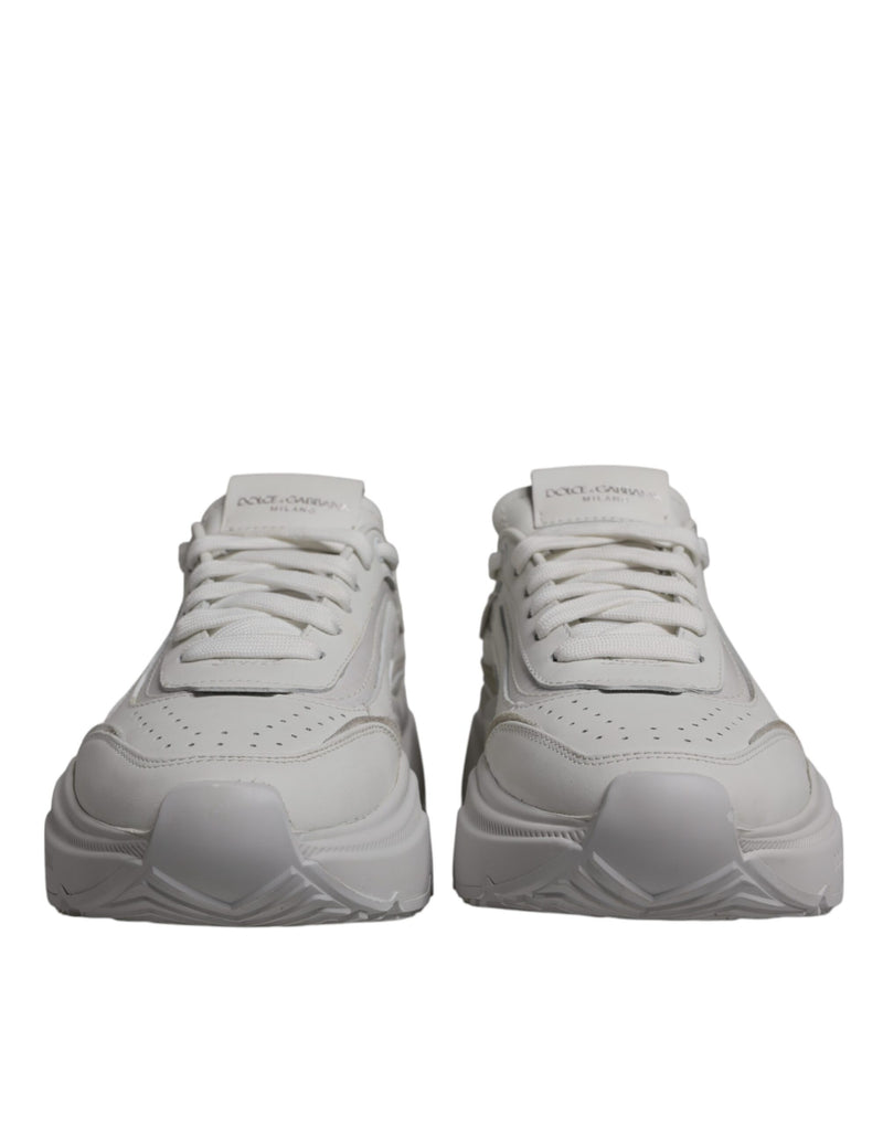 Dolce & Gabbana White Daymaster Low Top Sneakers