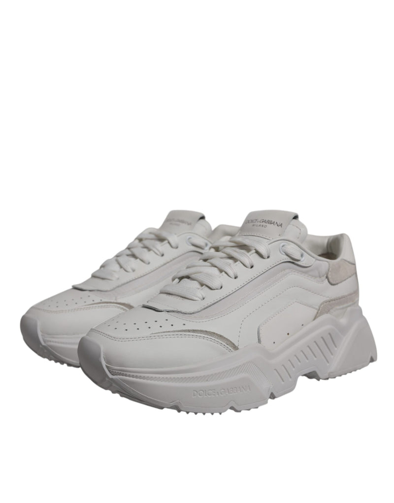 Dolce & Gabbana White Daymaster Low Top Sneakers