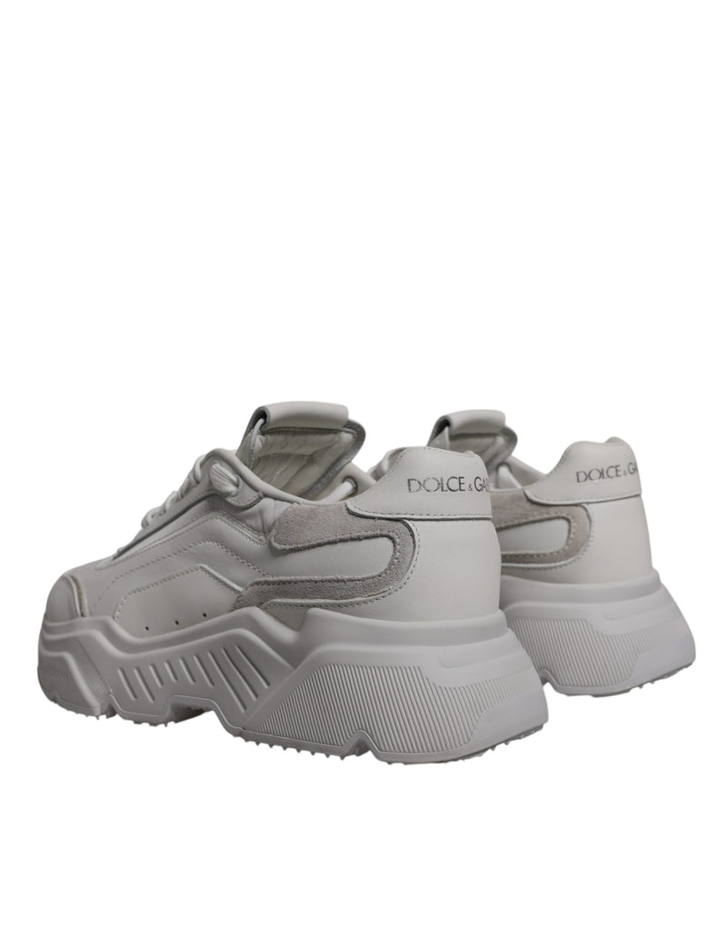 Dolce & Gabbana White Daymaster Low Top Sneakers