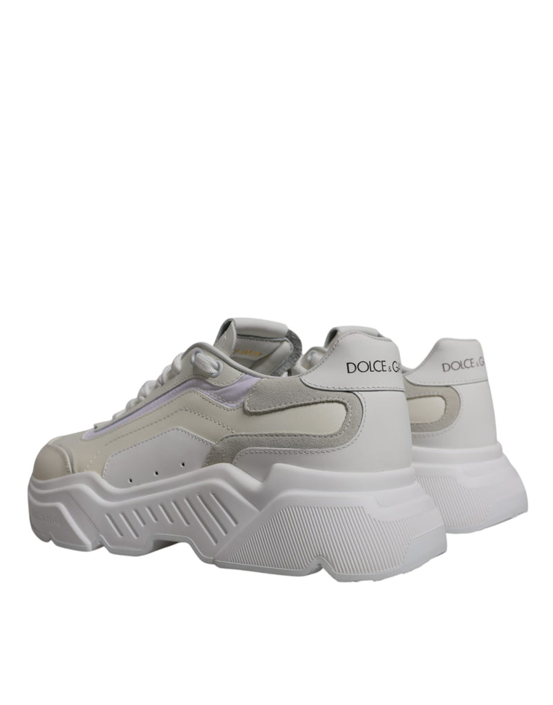 Dolce & Gabbana White Daymaster Low Top Sneakers
