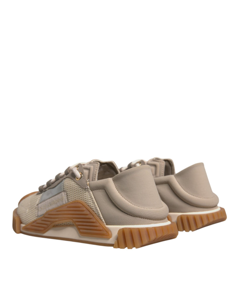 Dolce & Gabbana Multicolor Lace Up Low Top NS1 Sneakers