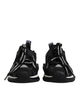 Dolce & Gabbana Black Mesh Sorrento Trekking Sneakers