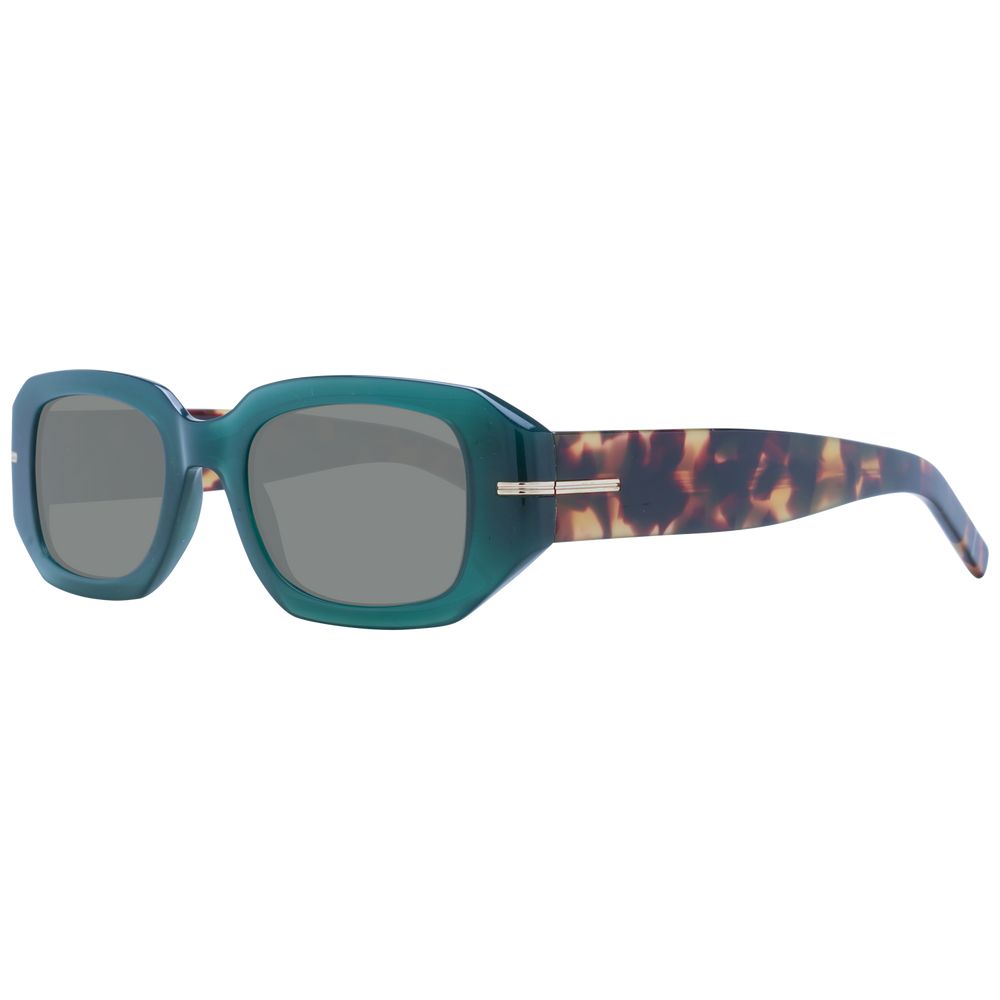 Lunettes de soleil Hugo Boss Green pour femmes - Monture rectangulaire élégante