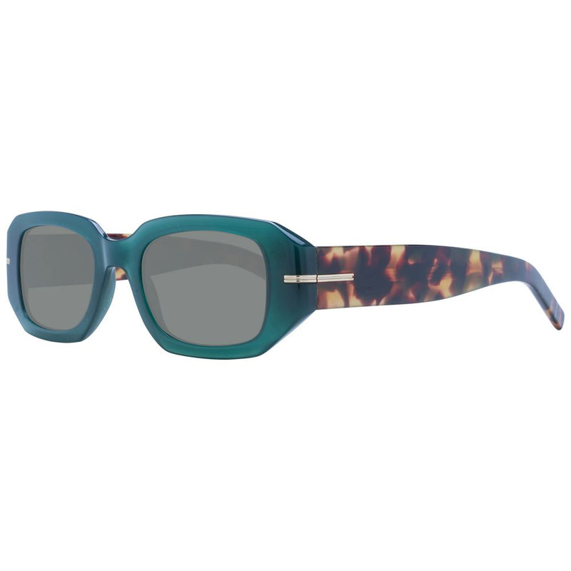 Hugo Boss Green Women Sunglasses - Stylish Rectangle Frame
