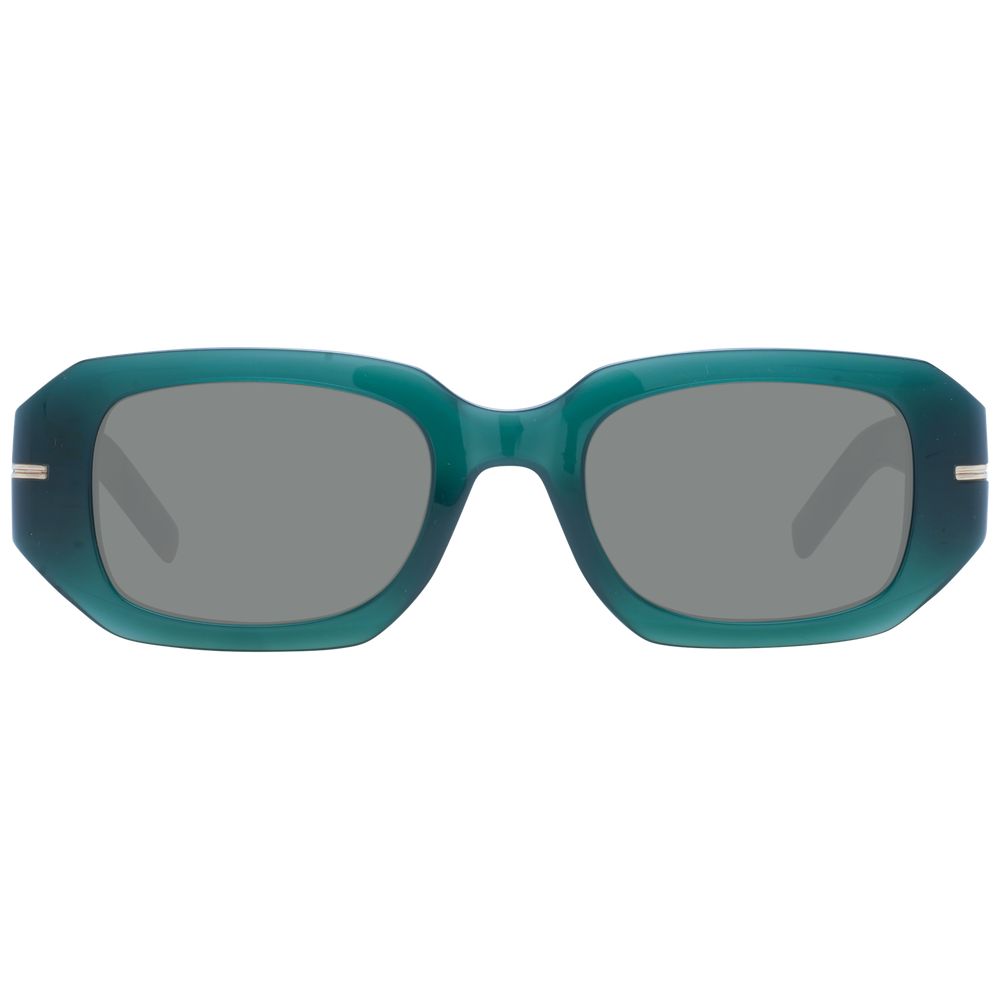 Lunettes de soleil Hugo Boss Green pour femmes - Monture rectangulaire élégante