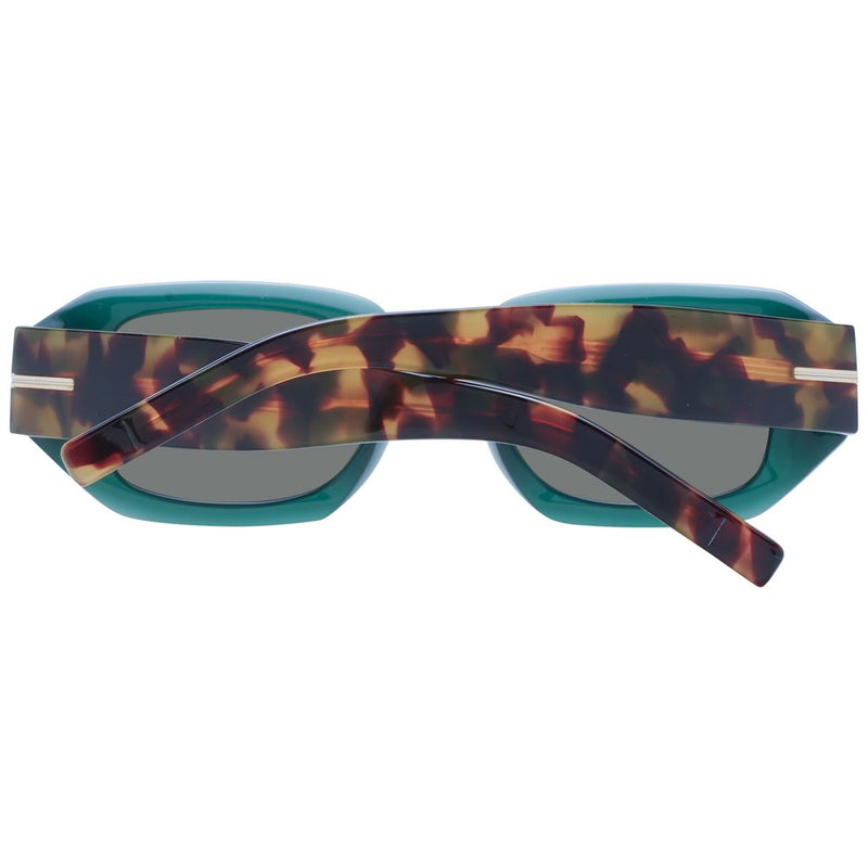 Hugo Boss Green Women Sunglasses - Stylish Rectangle Frame