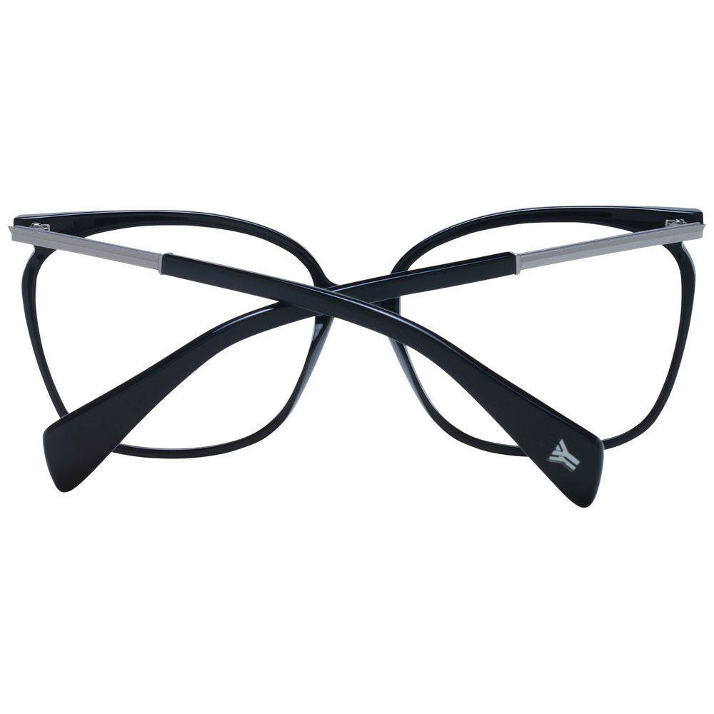Yohji Yamamoto Black Women Glasses Frame - Chic & Versatile