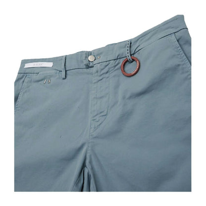 Tramarossa Light Blue Linen Men Short