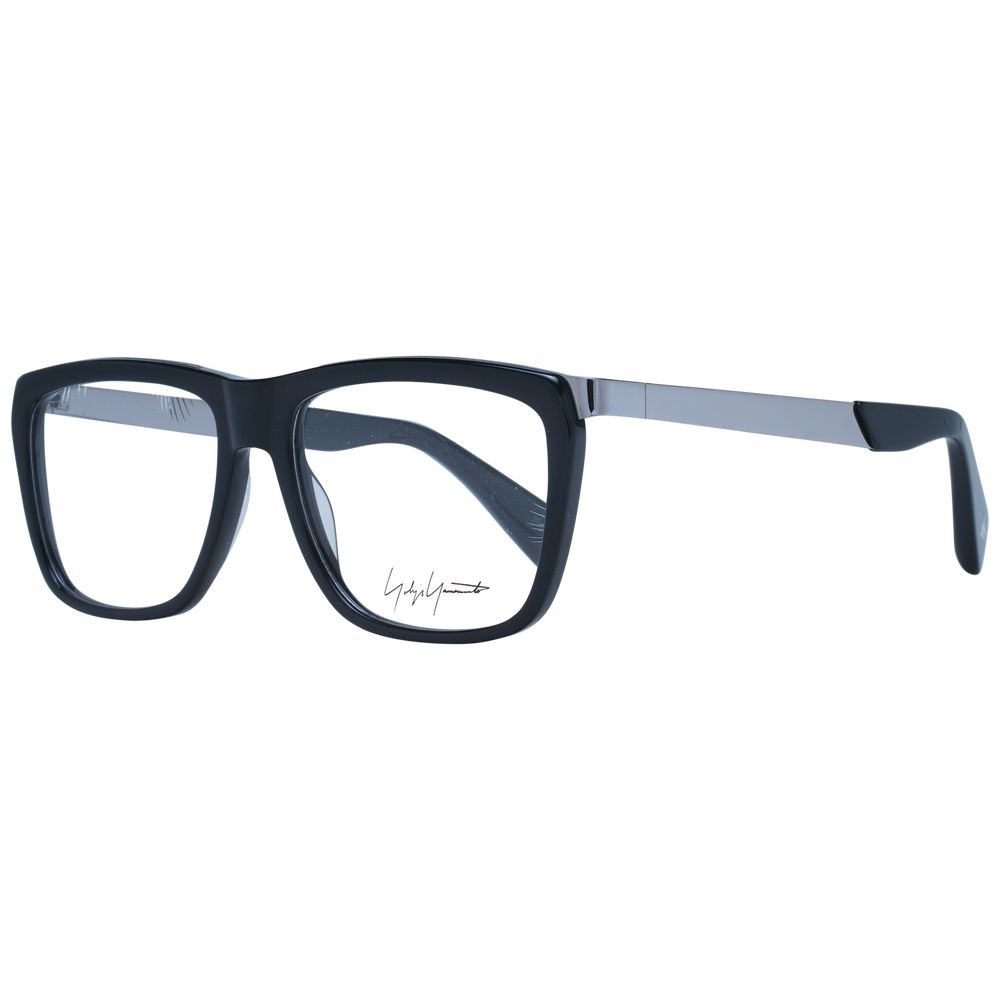 Monture de lunettes pour homme noire Yohji Yamamoto