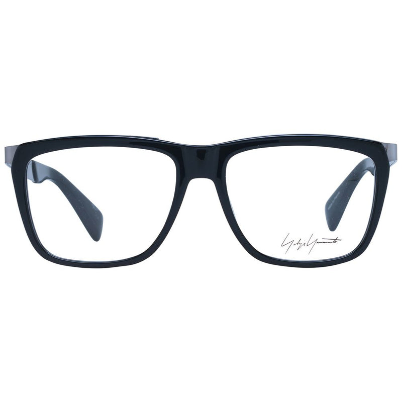 Monture de lunettes pour homme noire Yohji Yamamoto