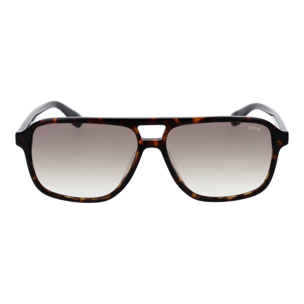 Lunettes de soleil pour homme BMW, couleur marron