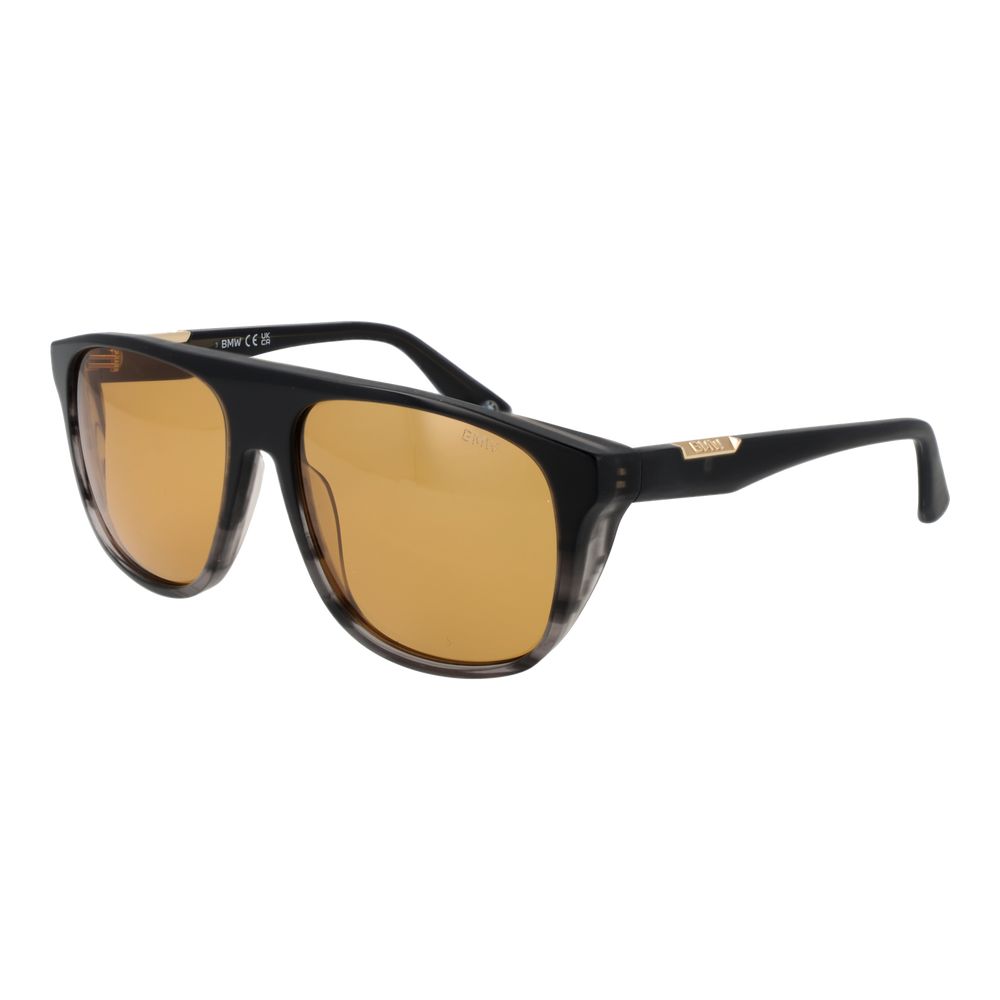 Lunettes de soleil noires pour homme BMW