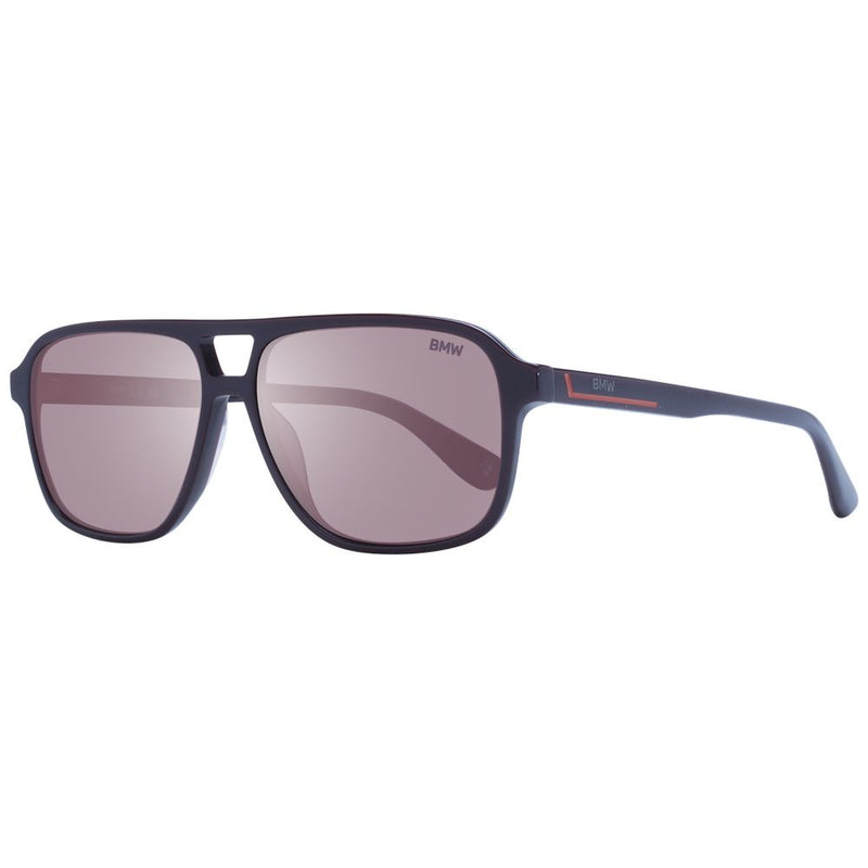 Lunettes de soleil pour homme BMW, couleur bordeaux