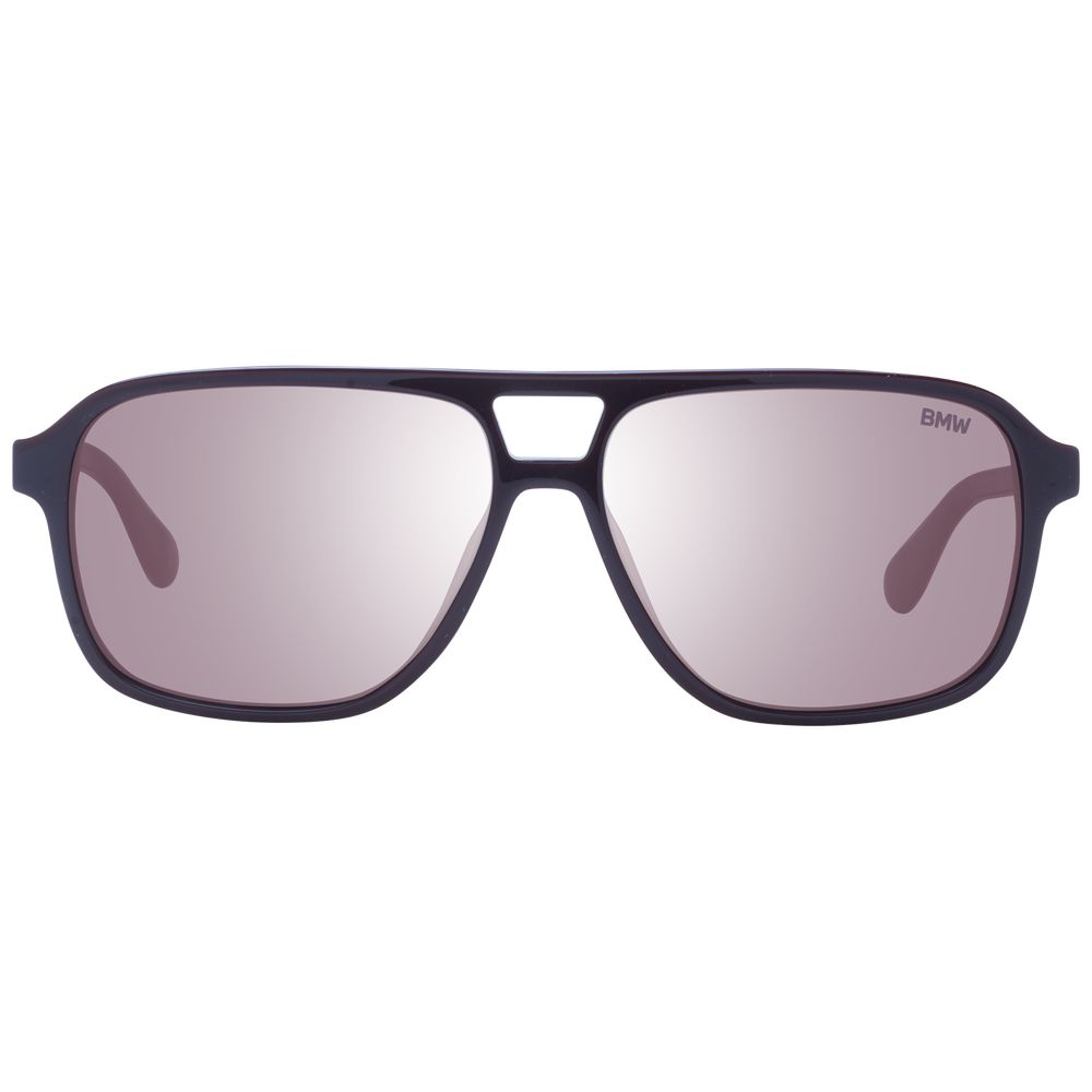 Lunettes de soleil pour homme BMW, couleur bordeaux