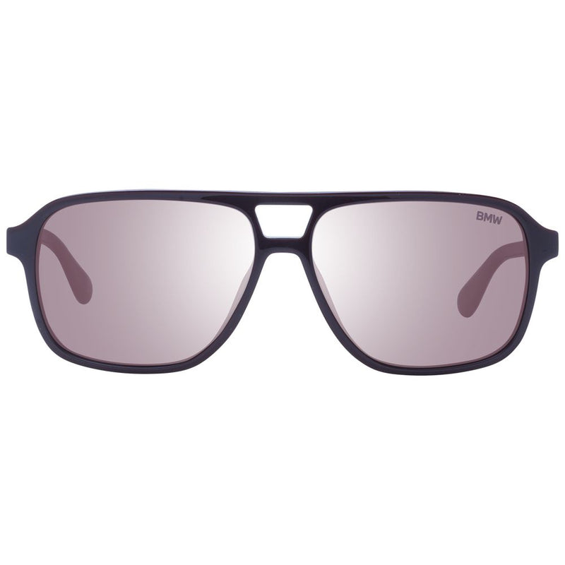 Lunettes de soleil pour homme BMW, couleur bordeaux