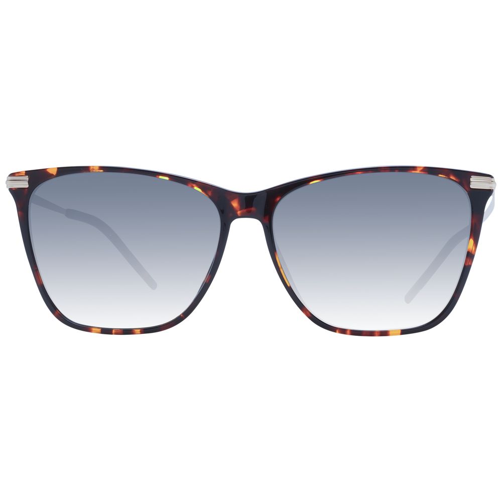 Lunettes de soleil Hugo Boss Brown Cat Eye pour femmes