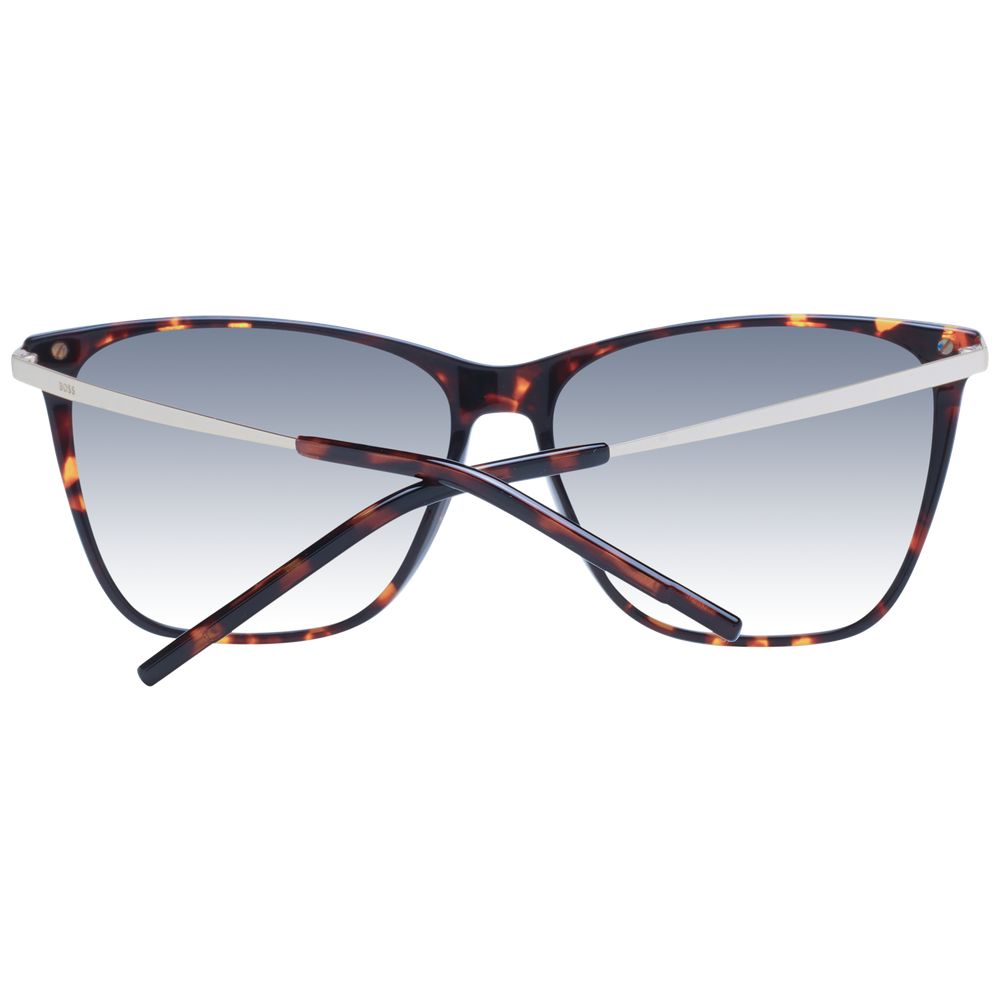 Lunettes de soleil Hugo Boss Brown Cat Eye pour femmes