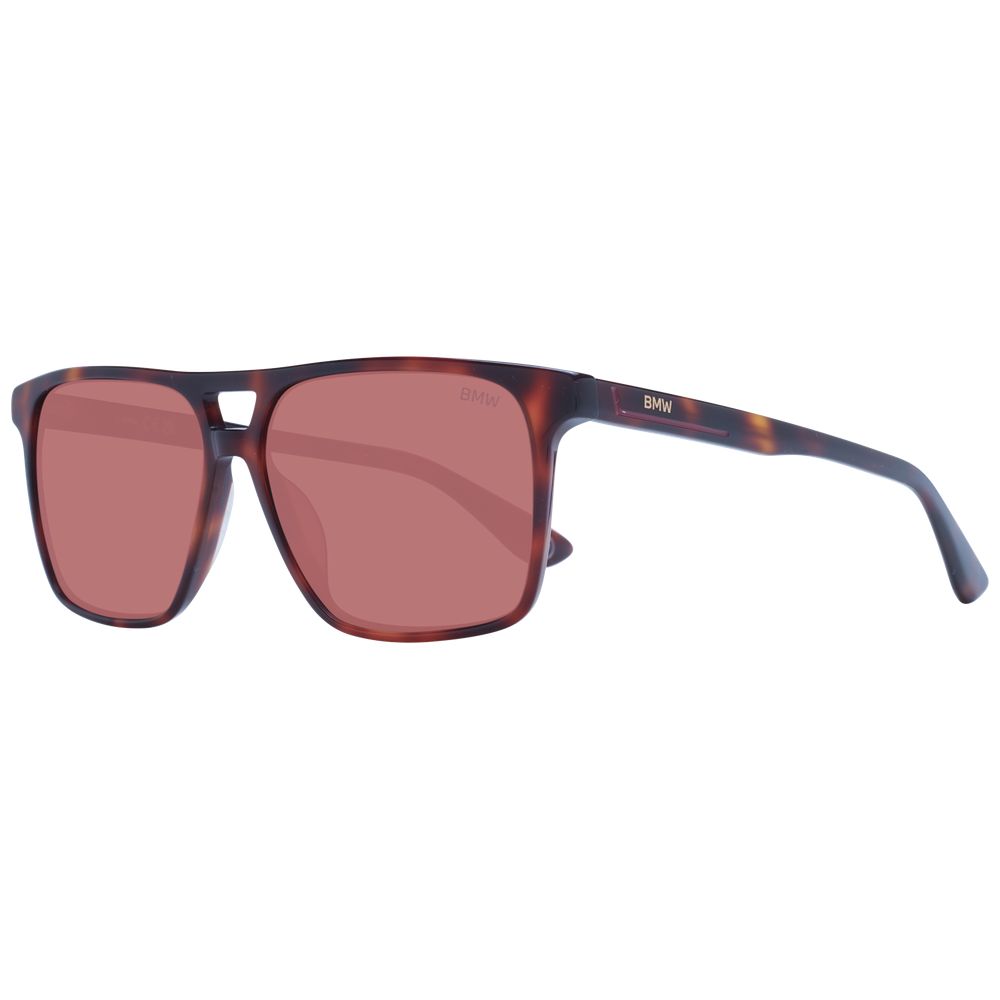 Lunettes de soleil pour homme BMW, couleur marron