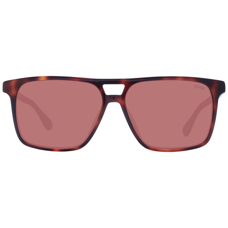 Lunettes de soleil pour homme BMW, couleur marron