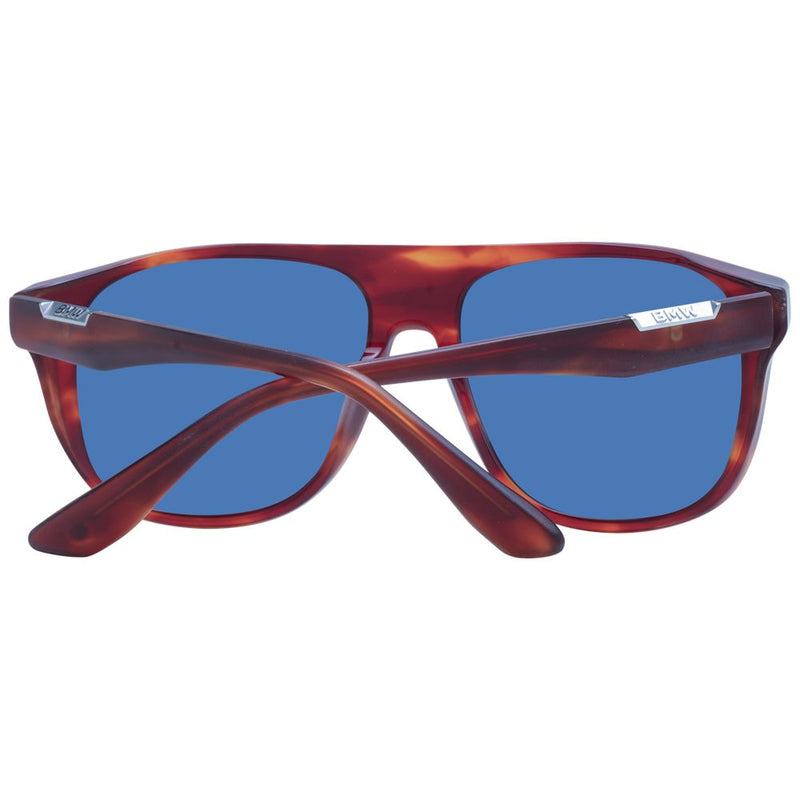 Lunettes de soleil pour homme BMW, couleur marron