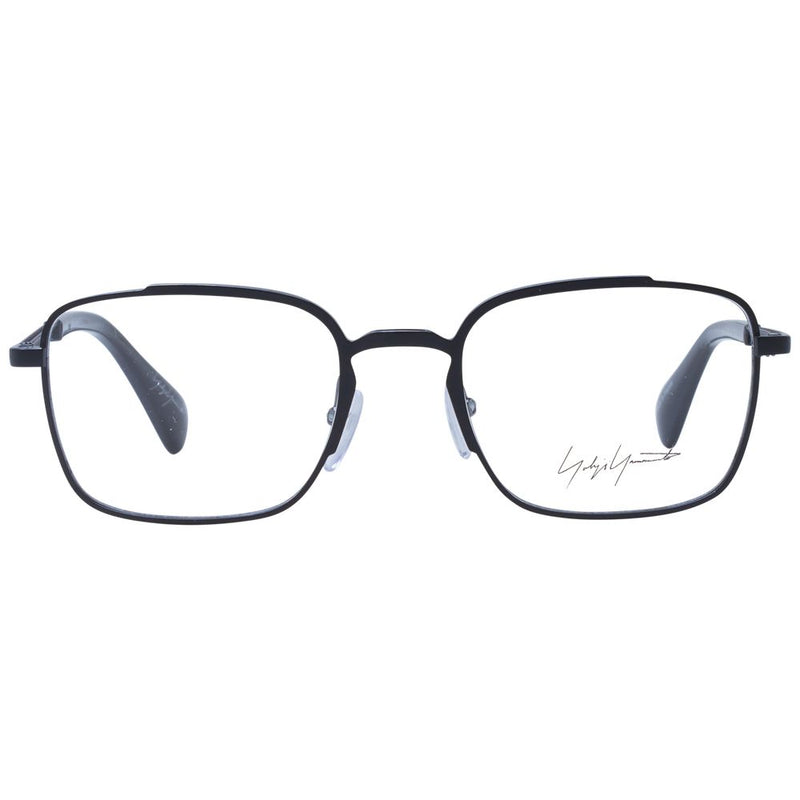 Monture de lunettes pour homme noire Yohji Yamamoto