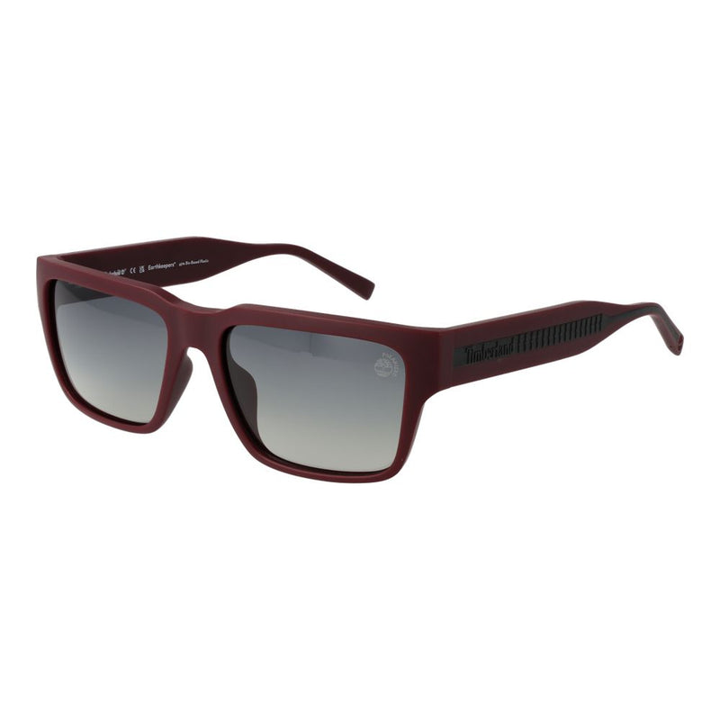 Lunettes de soleil Timberland pour homme, couleur bordeaux