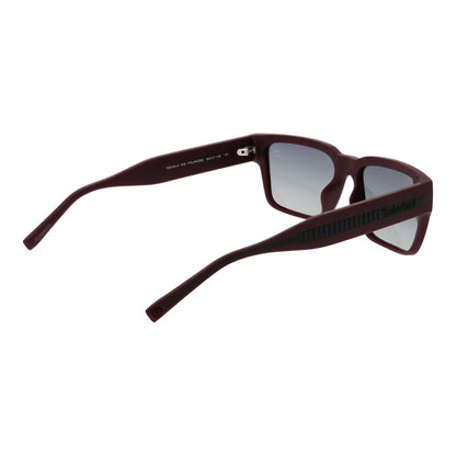 Lunettes de soleil Timberland bordeaux pour homme