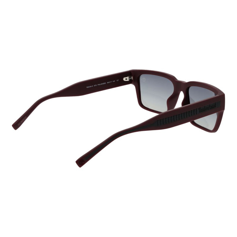 Lunettes de soleil Timberland pour homme, couleur bordeaux