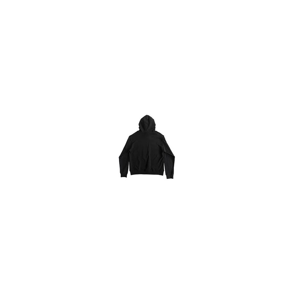 Sweat-shirt homme en coton noir Diego Venturino
