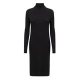 Bottega Veneta Black Wool Long Dress - Élégance et Polyvalence