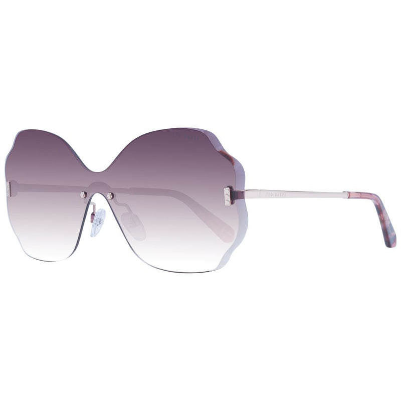 Lunettes de soleil Ted Baker Rose Gold pour femmes - Design sans monture élégant