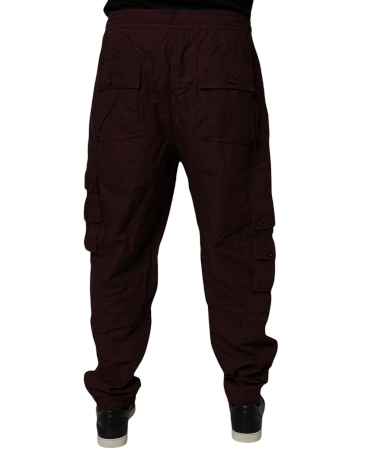 Pantalon de jogging cargo en coton marron de Dolce &amp; Gabbana