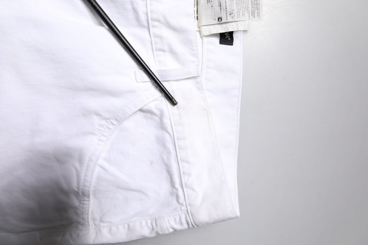 Jean droit en coton blanc pour homme de Dolce &amp; Gabbana