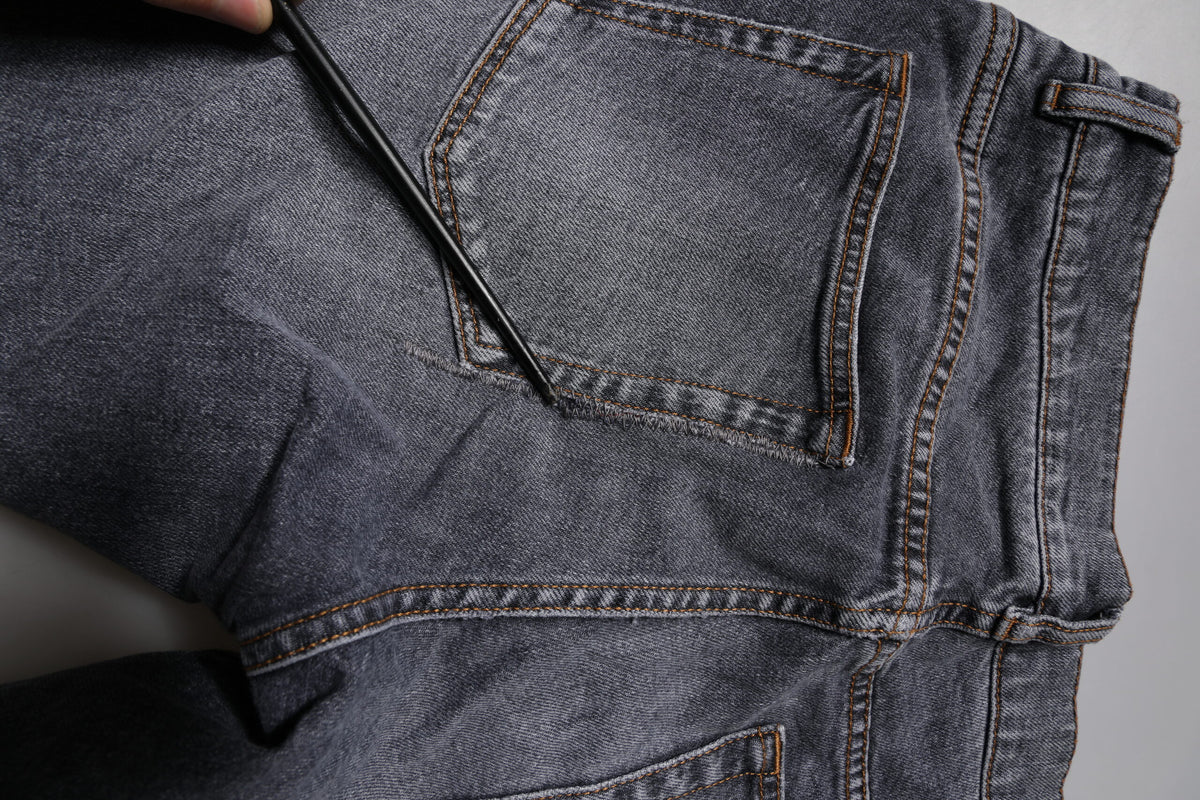 Jeans skinny en coton extensible gris foncé de Dolce &amp; Gabbana