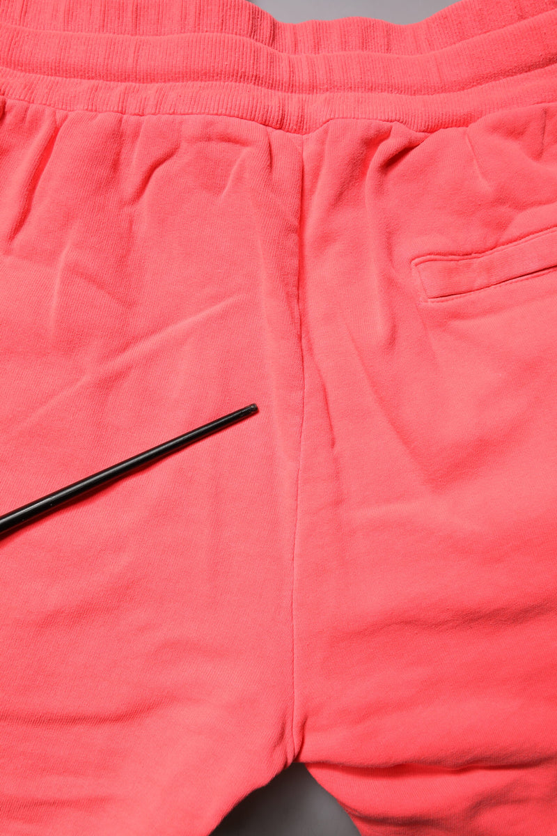 Pantalon de jogging en coton rouge néon Dolce &amp; Gabbana pour homme.
