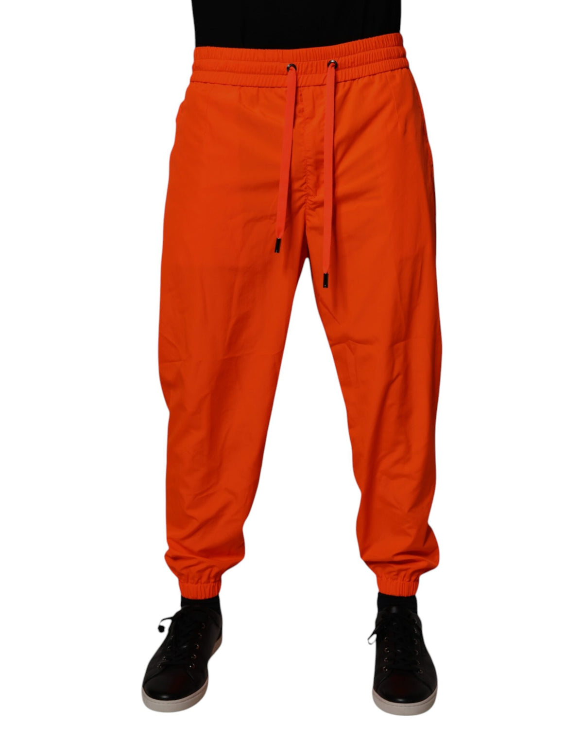 Pantalon de jogging en polyester orange pour homme Dolce &amp; Gabbana