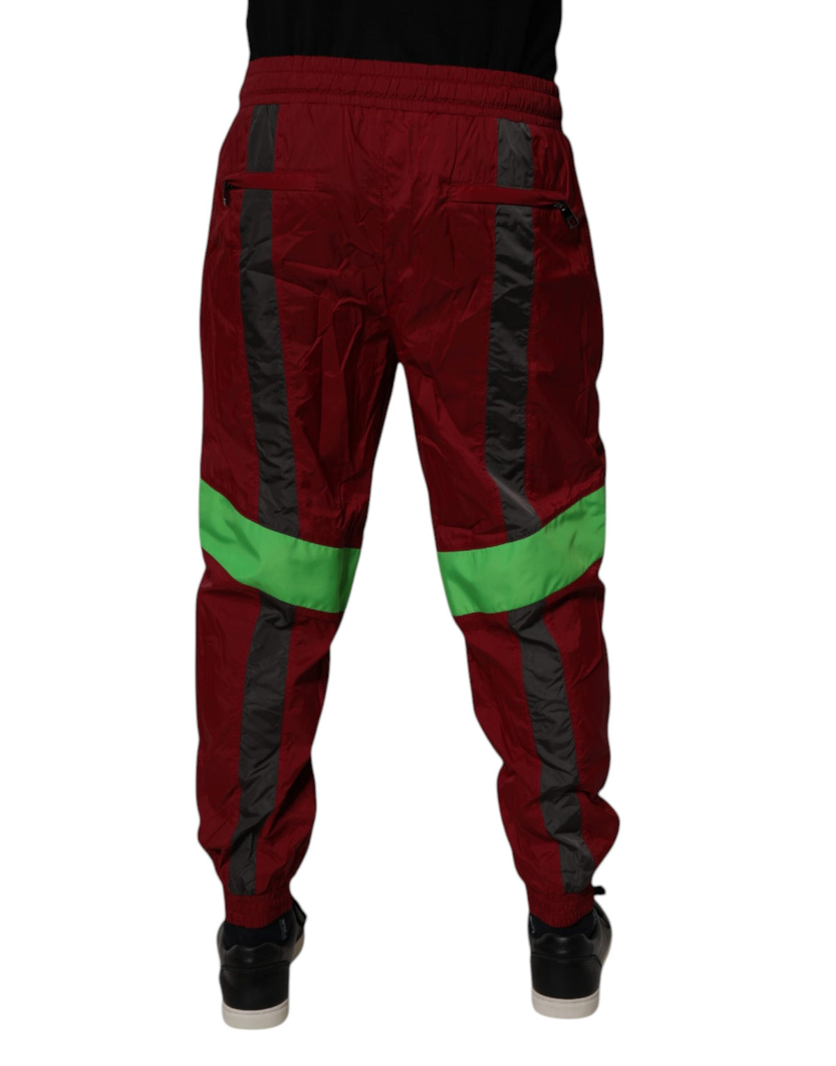 Pantalon de jogging en nylon marron pour homme de Dolce &amp; Gabbana