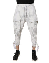 Pantalon de jogging cargo camouflage blanc Dolce &amp; Gabbana