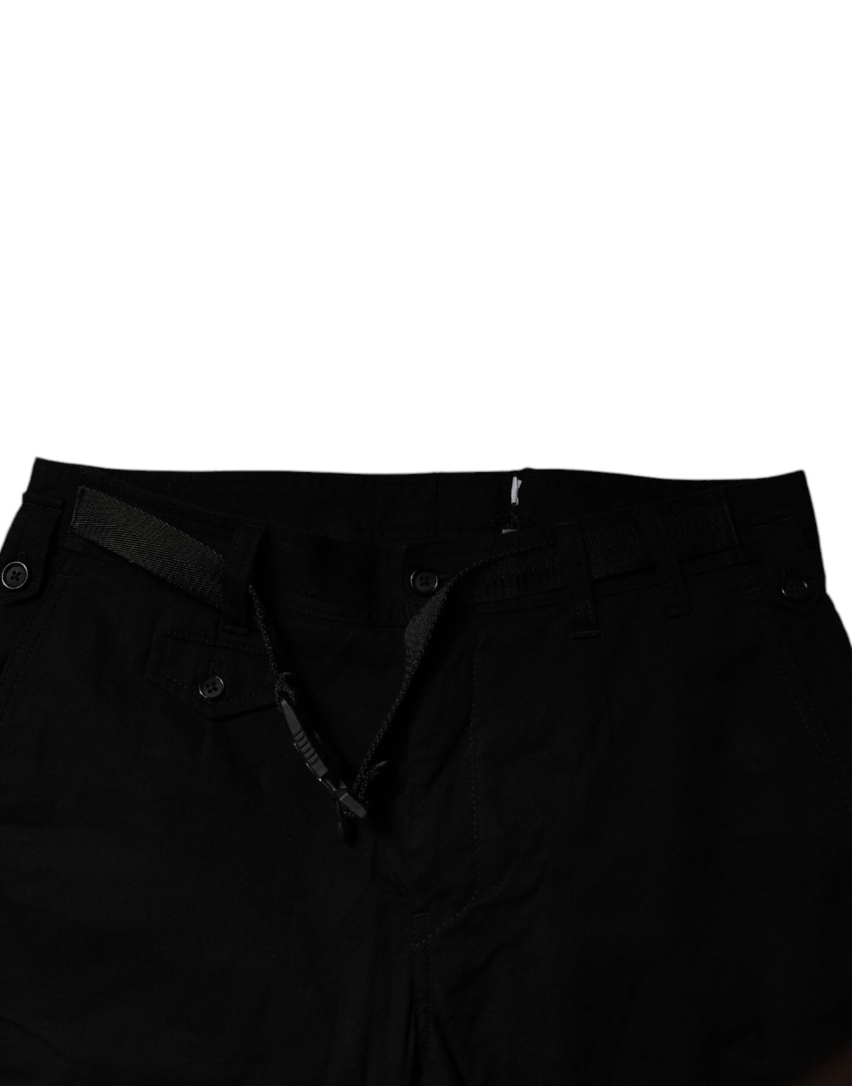 Jeans cargo skinny en coton extensible noir de Dolce &amp; Gabbana