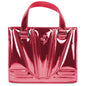 Sac à main en cuir fuchsia Ferrari