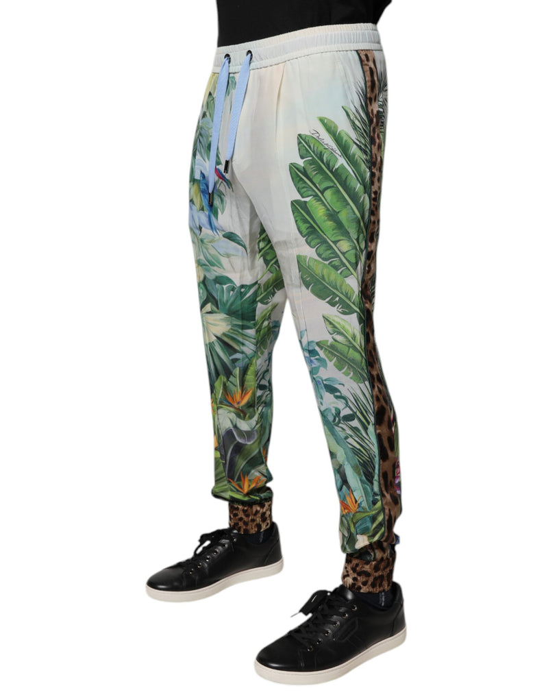 Dolce &amp; Gabbana multicolor tropische joggingbroek