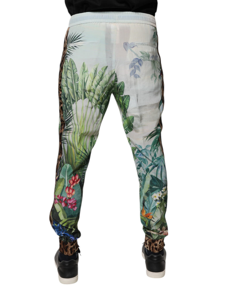 Dolce &amp; Gabbana multicolor tropische joggingbroek