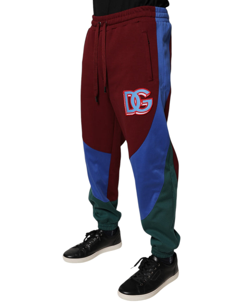 Dolce &amp; Gabbana gemengde kleuren katoenen joggingbroek voor heren