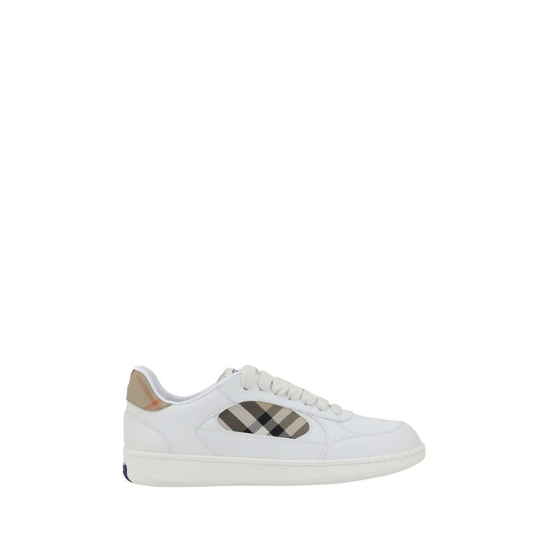 Burberry Leather Sneakers - Élégance et Confort Classique