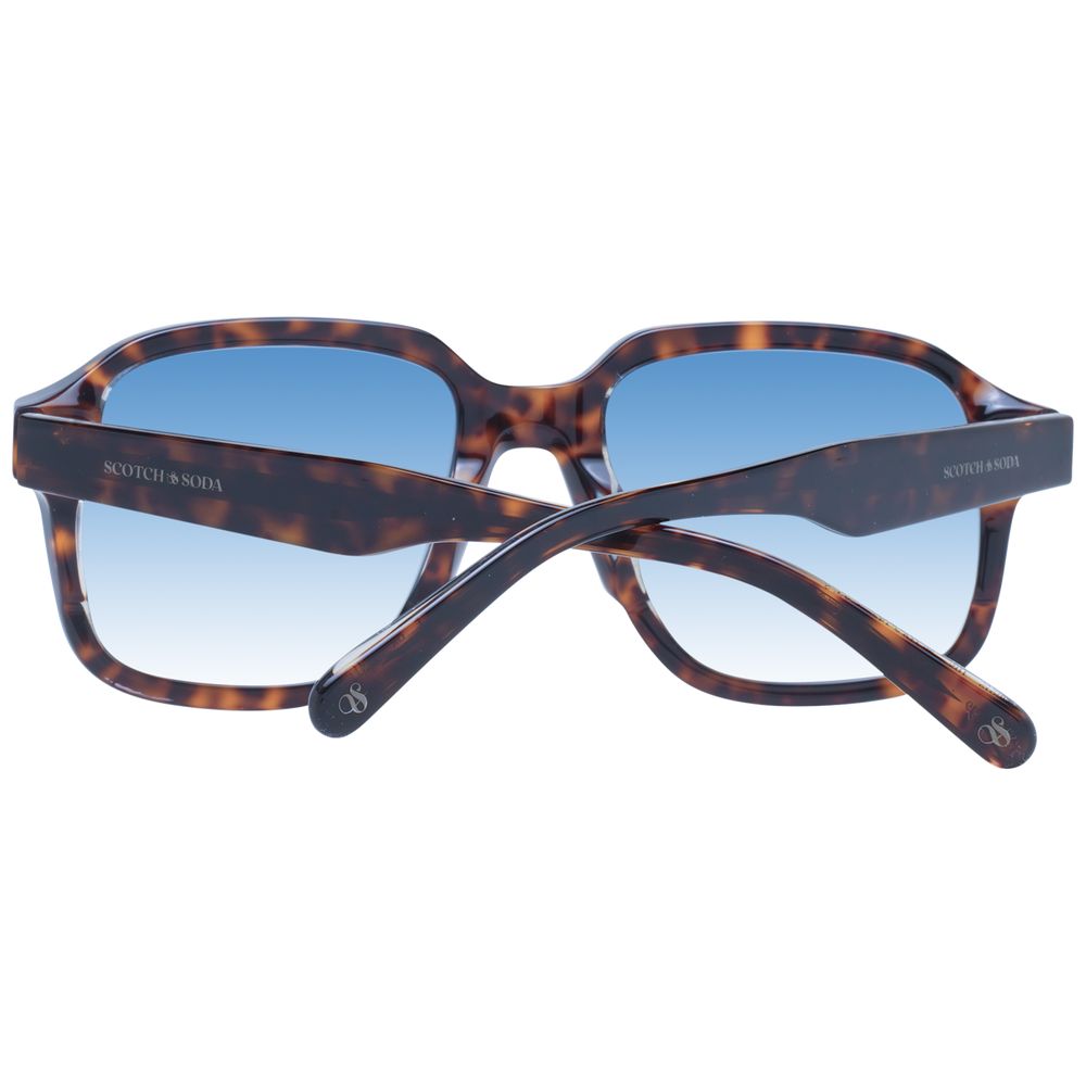 Lunettes de soleil pour homme marron Scotch & Soda
