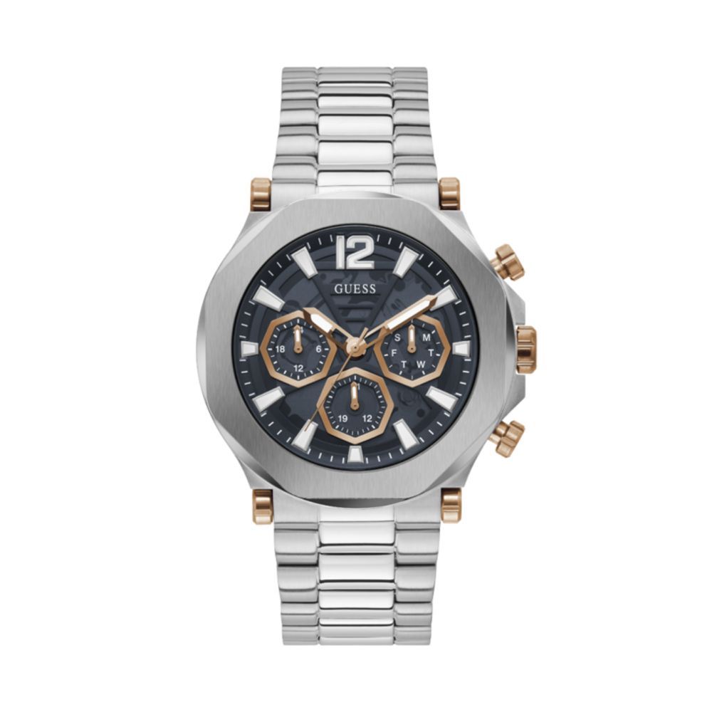 Montre Guess en acier inoxydable gris